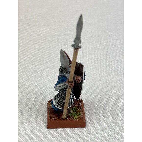 Warhammer High Elf Spearman Painted Miniature Figure Shield Spear - Picture 5 of 8